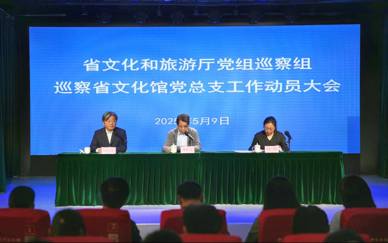 省文化和旅游厅党组巡察组对江苏省文化馆党总支开展巡察